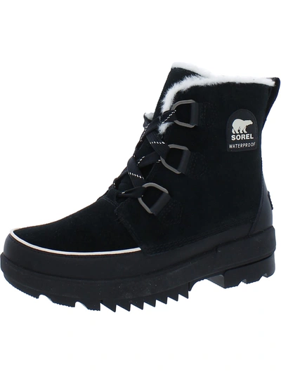 SOREL TIVOLI IV WOMENS SUEDE WATERPROOF WINTER BOOTS