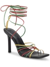 Inc Reggae Womens Open Toe Dressy Heels In Multi