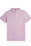STONE ROSE SOLID SHORT SLEEVE POLO IN LAVENDER