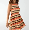 Sanctuary Summer Crochet Mini Dress In Citrus Stripe In Multi