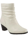 DAVID TATE KONA WOMENS LEATHER ANKLE BOOTIES