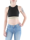 HELMUT LANG WOMENS RIBBED TANK CROPPED