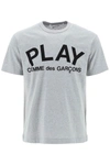 COMME DES GARÇONS PLAY COMME DES GARCONS PLAY T SHIRT WITH PLAY PRINT