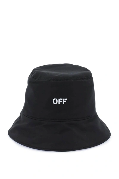 OFF-WHITE OFF WHITE REVERSIBILE BUCKET HAT