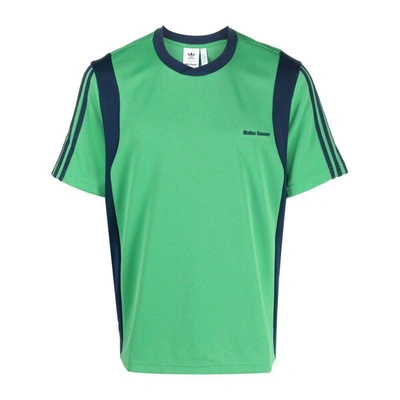 Adidas Originals By Wales Bonner Shirts In Vivid Green