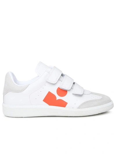 Isabel Marant Beth Touch-strap Sneakers In Orange