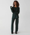 Michael Stars Jones Wide Leg Pant In Balsam