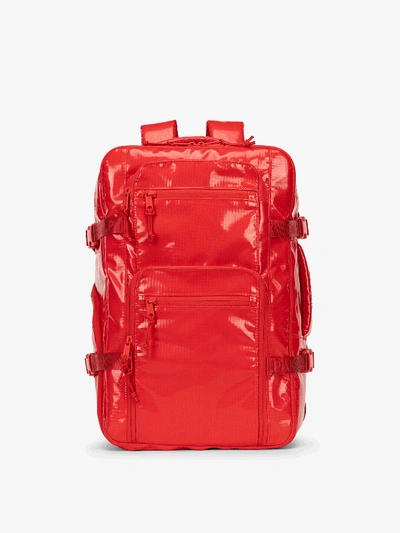 Calpak Terra 26l Laptop Backpack Duffel In Flame In Flame