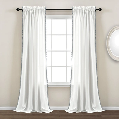 Lush Decor Pom Pom Window Curtain