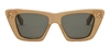 Celine Bold Glittery Acetate Cat-eye Sunglasses In Grey
