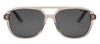 Dior In 57mm Pilot Sunglasses