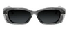 DIOR HIGHLIGHT S2I 45A1 CD40124I 20B RECTANGLE SUNGLASSES