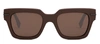 Fendi The Graphy 51mm Geometric Sunglasses In Brown