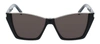 Saint Laurent Sl 369 Kate 001 Cat Eye Sunglasses In Black