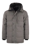 Canada Goose Carson Cotton Blend Down Parka In Grey
