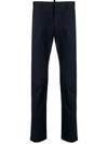 Dsquared2 Cool Guy Cotton Tapered Trousers In Blue