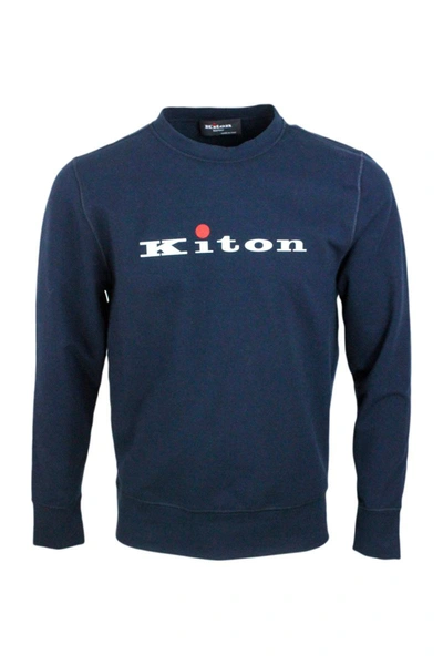 Kiton Sweater In Blue