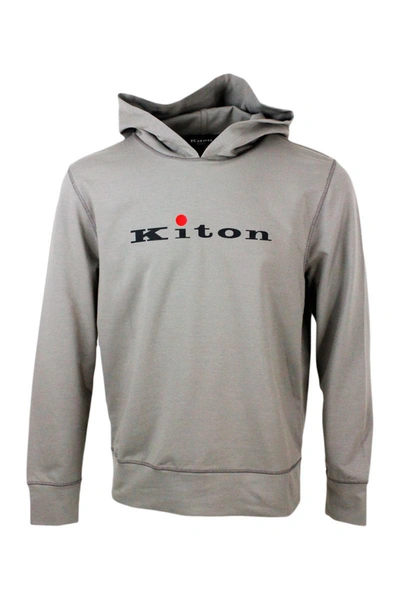 Kiton Jumpers In Dove Grey