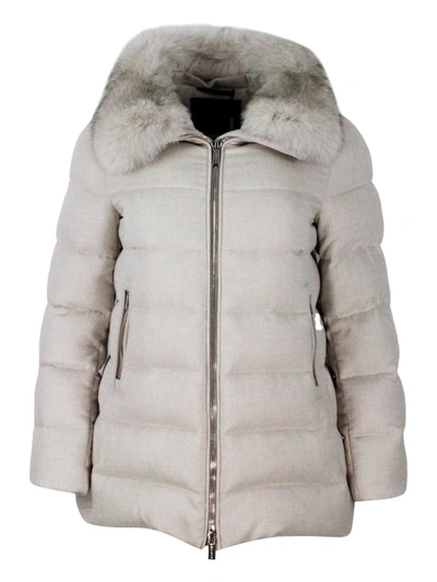 Moorer Coats In Beige