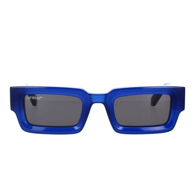 Off-white Sunglasses In Blue