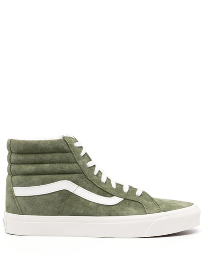 Vans Suede Lace-up Sneakers In Green