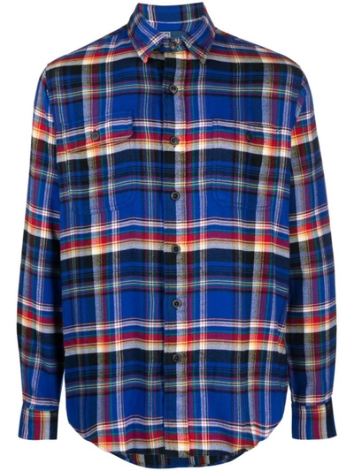 Polo Ralph Lauren Ranch Long Sleeve Sport Shirt Clothing In Multicolour