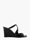 Jimmy Choo Anise Patent Leather Wedge Sandals In Black