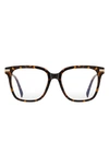 FIFTH & NINTH YARA 52MM SQUARE BLUE LIGHT BLOCKING GLASSES