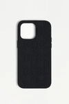 Jonathan Simkhai Monogram Iphone Case 14 Pro Max In Black