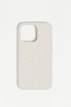 Jonathan Simkhai Monogram Iphone Case 13 Pro In Beige