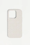 Jonathan Simkhai Monogram Iphone Case 14 Pro In Beige