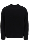 Closed Crew Neck Sweater In Black