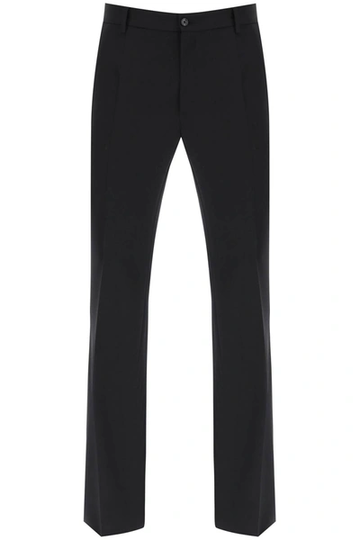 Dolce & Gabbana Trousers In Black