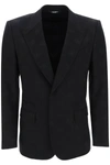 DOLCE & GABBANA SICILIA SINGLE-BREASTED MONOGRAM JACKET