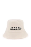 Isabel Marant Haley Logo Hat In Beige