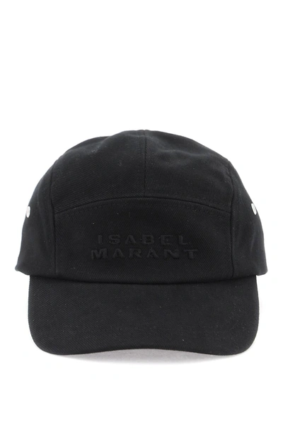Isabel Marant Tedji Baseball Cap In Black