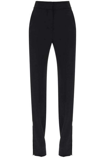 Jacquemus 'le Trouseralon Tibau' Slit Trousers In Black