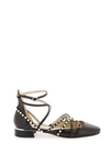 Jimmy Choo Celestia 25 Sandals In Black Leather In Black