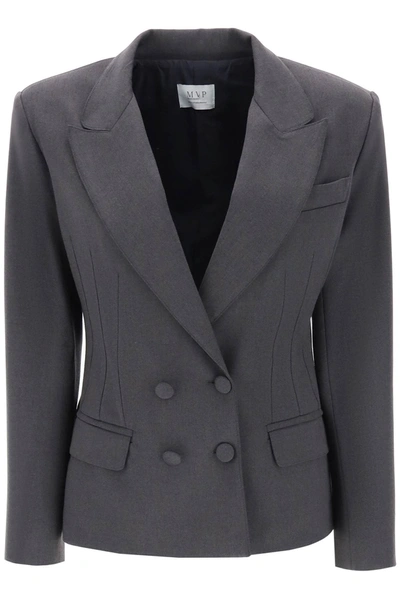 Mvp Wardrobe Meda Jackets Grey In Grey