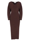 LANVIN LANVIN DRESSES BORDEAUX