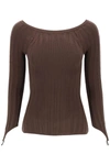 Paloma Wool Brown Canal Sweater In Brown