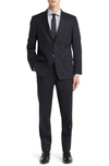 DANIEL HECHTER NORRIS SOLID WOOL SUIT