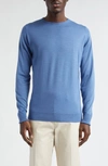 JOHN SMEDLEY MARCUS VIRGIN WOOL CREWNECK SWEATER