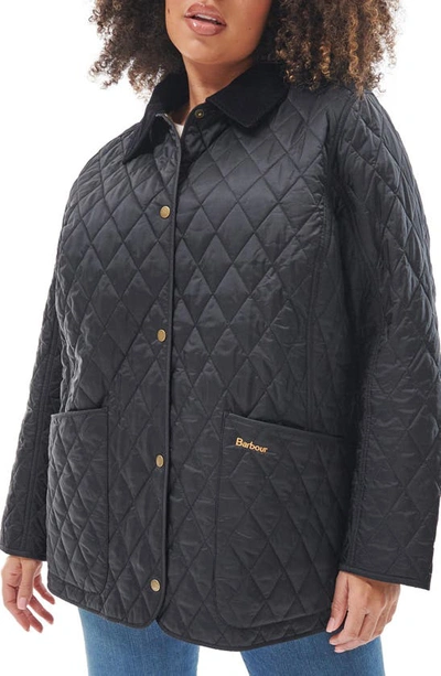 Barbour Annandale Quilted Jacket In Black