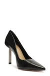 Schutz Lou Lo Suede Stiletto Pumps In Black