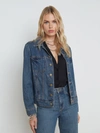 L Agence Mack Oversized Jacket In Bristol