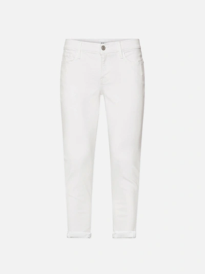 Frame White Le High Straight Jean