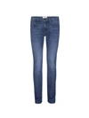 Frame L'homme Slim Jeans Dark Denim In Blue