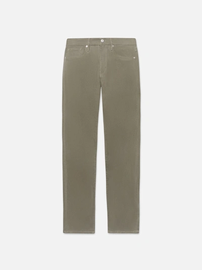 Frame L'homme Slim Brushed Twill Jeans In Gray