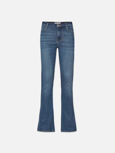 Frame Denim Le Pixie Crop Mini Bornstein Bootcut Jean In Blue